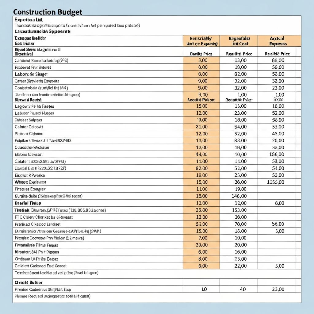 Presupuesto Detallado